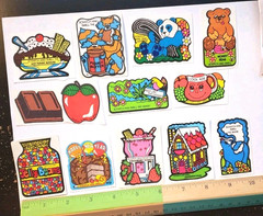 MELLO SMELLOS 3M SCENTED STICKERS *CHOOSE ONE* VINTAGE SMELLY SCRATCH SNIFF FUN