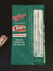 Raising Canes x A Christmas Story Sticker Scene 2025 SEALED and Keychain LOT