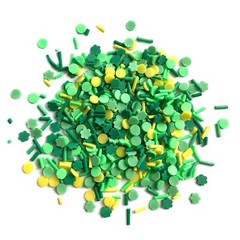 Sprinkletz St. Patrick’s Day Bundle Tiny Polymer Clay Pieces for Crafts
