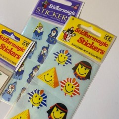 Stickermagic Stickers Set Birthday Smiley Ghosts Wizards Lips