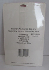 VINTAGE Hallmark Christmas Stickers Padded Puffy Candy Cane Stickers NIP NOS