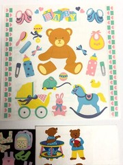 Mixed Lot of Sandylion and Mrs. Grossman’s Stickers Bears / Sm Dogs / Insects