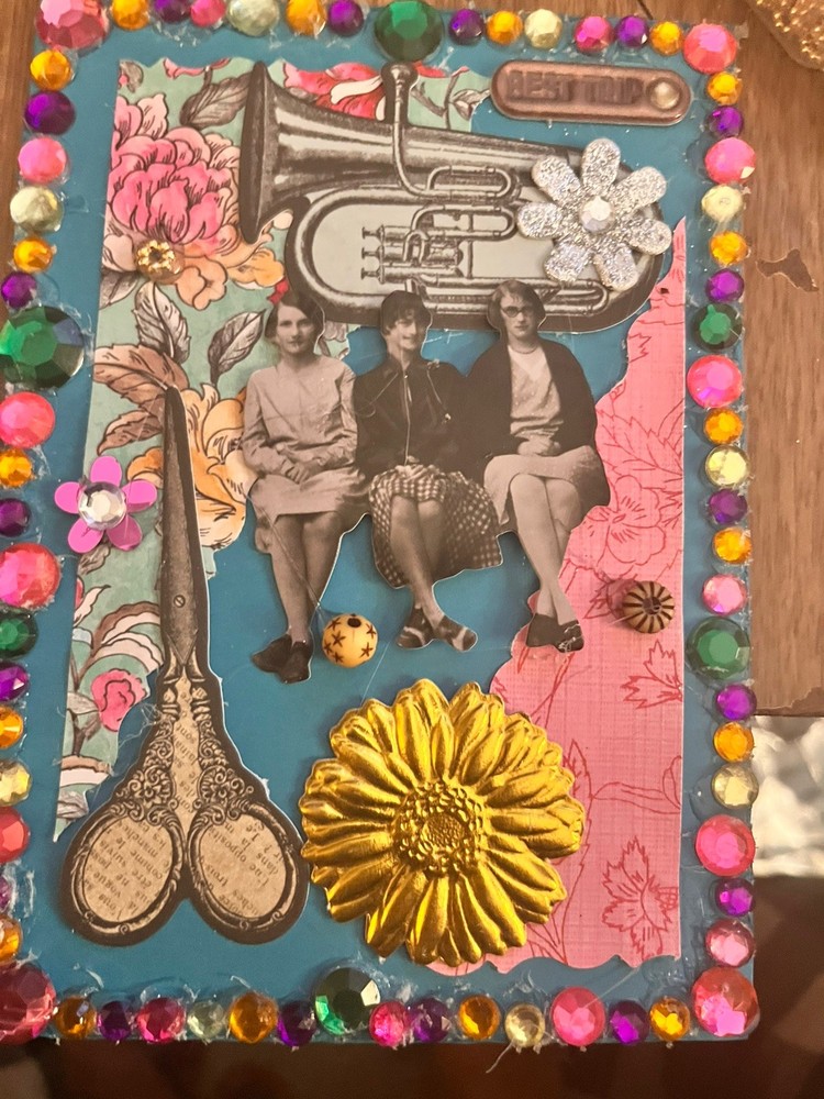 Memory Lane! 5 Vintage Junk Journal Ephemera Cards With Envelopes. Repurpose