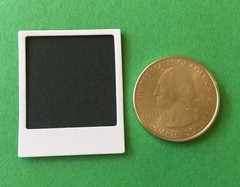POLAROID-Like Die-Cuts (6pc)Approx.1.5″x1-1/4″ Photograph•Instant Photo•Picture