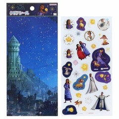 Sun-Star Stationery WISH Sticker Sheet Clear Sticker Disney