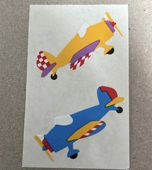*Mrs. Grossman’s Stickers Vehicles Airplanes 1/2 Sheet