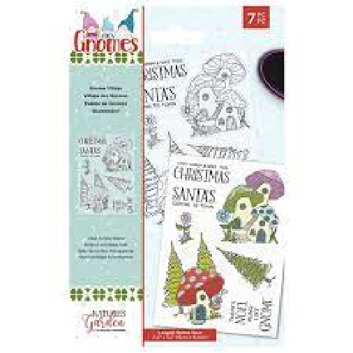Crafters Companion Nature’s Garden GNOMES – GNOME VILLAGE