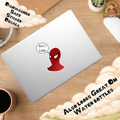 Spider-man Sticker, Vinyl Sticker, Laptop Sticker, car decal, funny sticker