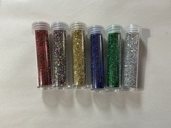 Vintage Scrapbook Embossing Gun, Tray, Glitter & Glitter Beads, Magic Scraps Lot
