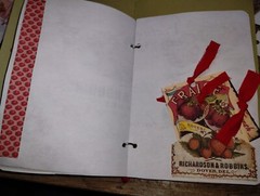 Cute Vintage Strawberry Junk Journal Scrapbook USA Seller