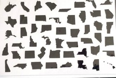 MADE MINE Self-Adhesive Rub-Ons – BLACK & WHITE ICONS – 301 pcs