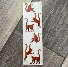 *Mrs. Grossman’s Stickers Animals Monkeys