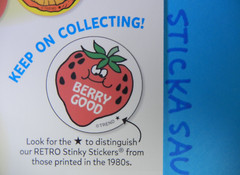 Chocolate Scented Scooper Dooper Trend Scratch & Sniff Retro Sticker