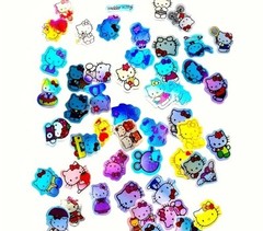 Hello Kitty Glitter Stickers – Cute Kawaii Japan Animation Shiny Anime