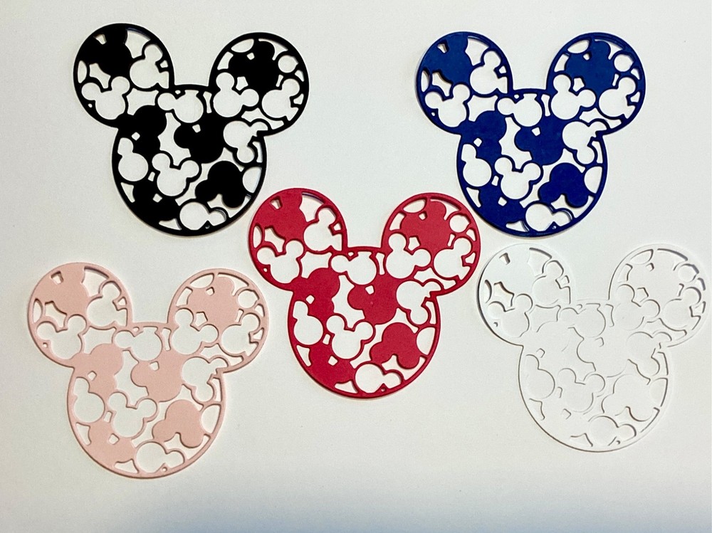 Die Cuts Mickey Mouse Disney Cards & Craft Scrapbooking Embellishments Projects
