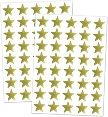 Adhesive Gold Foil Star Stickers – 4000 Pack, 0.6