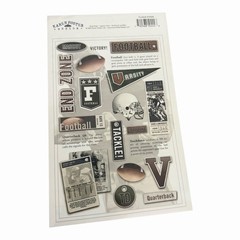 Football Scrapbooking & Sticker Lot Mixed Brands Paper Embellishments Crafts