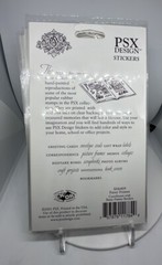 PSX Designs Stickers Pansy Frames Borders 6 Packs 2 Sheets Each Pack New