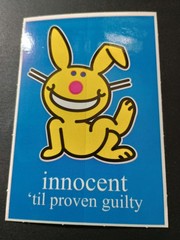 Happy Bunny Sticker Jim Benton Cute Funny Humor Vending Machine Sticker