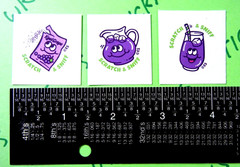 Grape Drink Everything Smells Sticker Lot Of 3