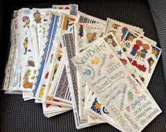 Vintage 12″x5.5″ MAMBI Me & My Big Ideas Stcker Sheets ~ U Pick ~ Lots of Themes
