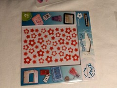 6 Packs Stickers Die Cut Paper Ephemera Wood Vellum New Scrapbooking Card Making