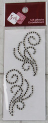 Zva Creative Crystal Sticker, Smoke Flourishes CRW-05CB-148
