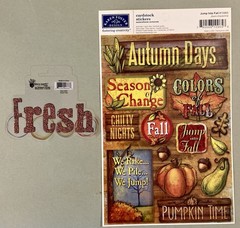 Lot of Food Harvest Garden Stickers! Jolee’s Boutique, Karen Foster, Etc