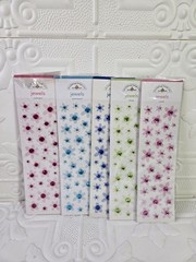 Lot Of 5 Crafts Doodlebug Mini Jewels Repeats Assorted Sizes Gems Bling New