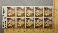 Sallman Jesus the Good Shepherd Stickers (30 @ 1″ x 1 1/4″) New