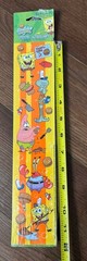 Vintage 2000s SPONGEBOB SQUAREPANTS Sticker Hawaii Luau Summer Cookout Cook Out