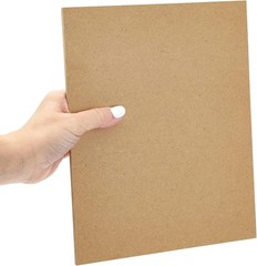0.25″ Thick Blank MDF Chipboard Sheets for Painting, Arts and Crafts (8 x 10 …