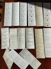 [39-1 ] Rare Retro Hambly sticker sheets you can choose
