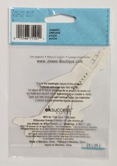 Jolee’s Airplane Travel Vacation Scrapbooking Embellishment