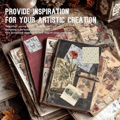 450 PCS Vintage Scrapbook Supplies Junk Journal Supplies, Scrapbook Supplies …