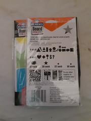 Lot of 2 ELMER’S Board Mate Repositionable Assorted Sticker Shapes – 210 pcs ea