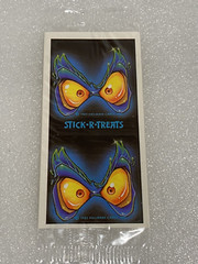 Hallmark Halloween Stick R Treats Monster Witch JOL Stickers 1983 New 21 Sheets