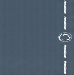 Pennsylvania State University Penn State Scrapbook Kit: paper & stickers NCAA