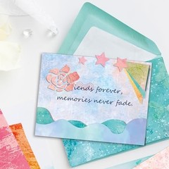 36 Sheets 12×12 Scrapbook Paper Pad Cardstock Decorative Shimmer Watercolor Craf