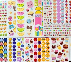 1000+ Stickers | HUGE Kids Girls Boys Teens Children Wholesale Xmas Sticker Lot