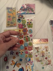 Vintage Scrapbooking Sticker Lot Dimensional Sticker Brad Die Cuts Embellishment