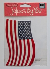 Jolee’s Old Glory American Flag USA Scrapbooking Embellishment