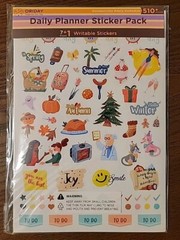 New Daily Happy Planner Sticker Pack- 500+ Cute Agenda Sticker Sets FreeShipping