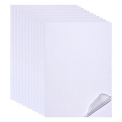 12x8in Holographic Laminate Sheets 12Pcs Sticker Paper Glitter Effect