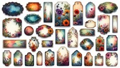 Cute Embellishments Junk Journal Scrapbook Choose A Set