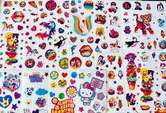 HUGE STICKER Collection Sandylion Hallmark RECOLLECTIONS AGC HASBRO CARLTON LOT