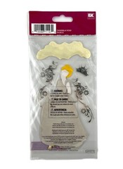 Disney Enchanted Tales Princess CINDERELLA Gold Dimensional Scrapbook Sticker
