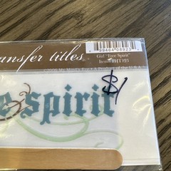 My Mind’s Eye BOHEMIA TRANFER TITLES Rub On TRANSFERS «FREE SPIRIT» NEW