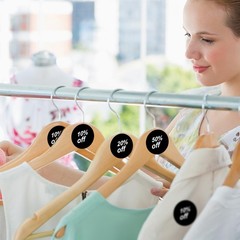 Black Stickers, Dot Stickers 2 Inch, Black Circle Sticker, 350pcs Garage Sale…