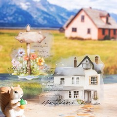 10Pcs Flowers Door Stickers Journal Album Card Crafts DIY Scrapbooking Collage
